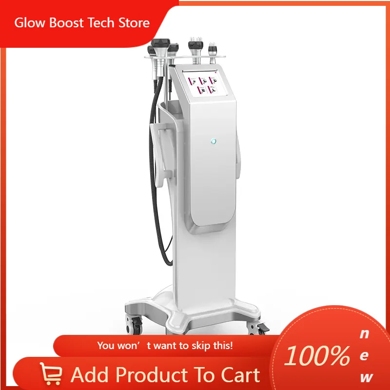 

GBNew 5 in 1 Multifunctional Face Care Skin Lifting Rejuvenation Fat Burning Body Massage Belly Fat Removal Machine Device