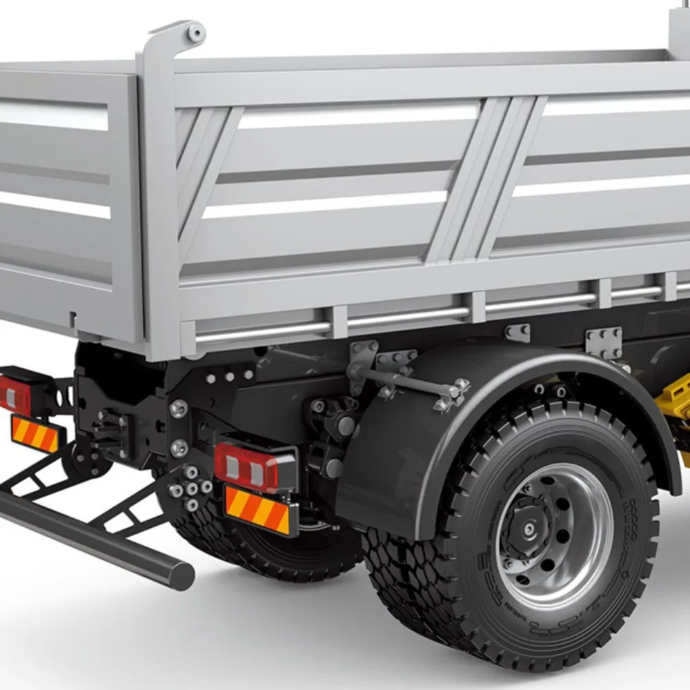 

Радиоуправляемый самосвал Kabolite 4×4 1/14, модель 5701, с электрическим подъемом, 2-скоростной коробкой передач, светом и звуковой системой, RTR