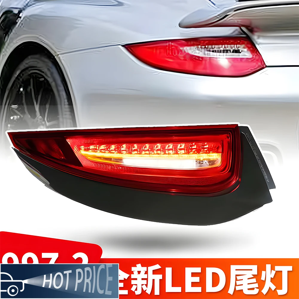 For Porsche 911 997.2 Carrera S Cabriolet GT2 GT3 GTS Targa 4S 2008-2011 Upgrade LED Car Taillights Assembly Tools Accessories