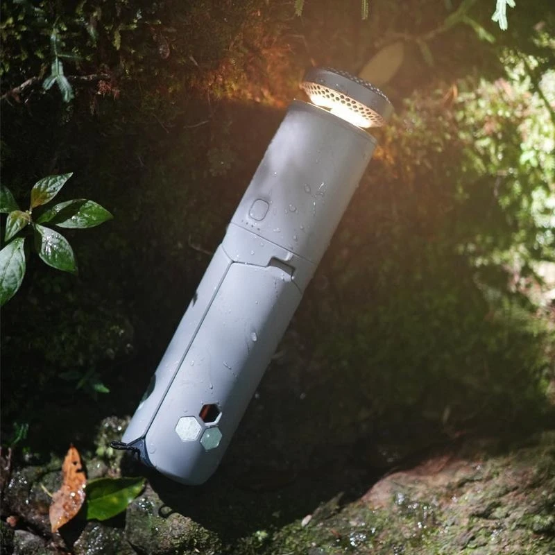 

Outdoor retractable camping light multi function flashlight charging long battery life lighting