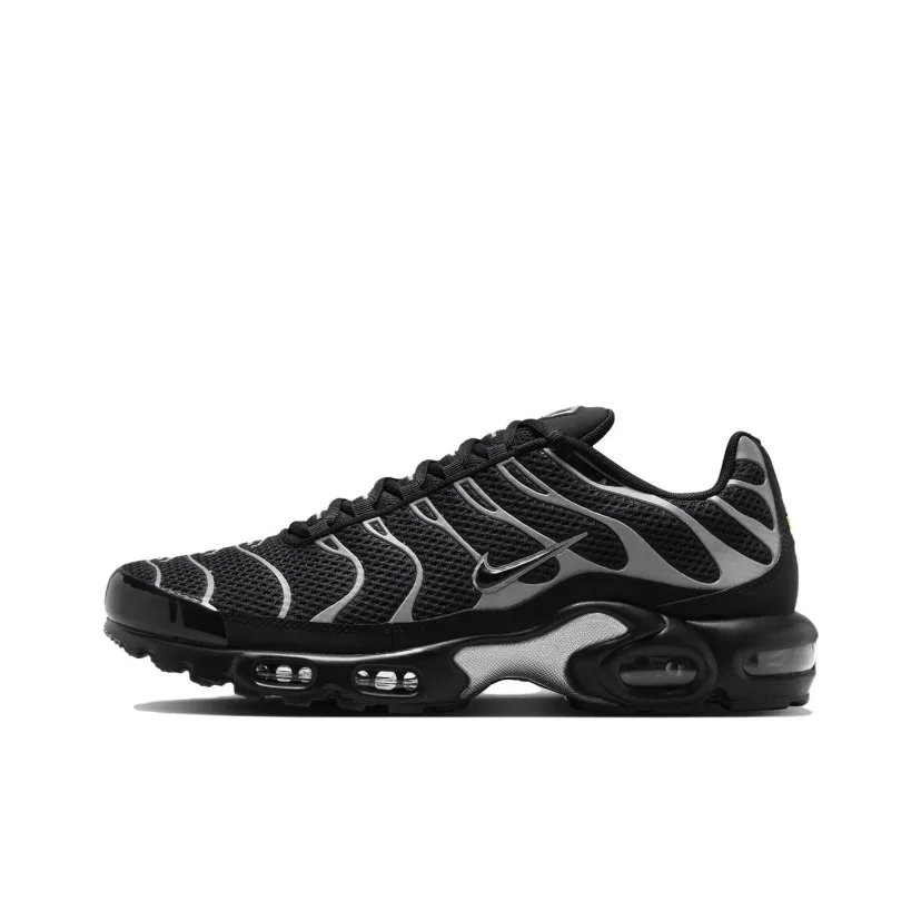 Nike Air Max Plus White Black Metallic Pewter CT1094-102 Classic Retro Casual Walking Running Shoes Men Women Sneakers