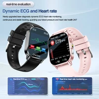 Accurate Health Diagnosis ECG Smart Watch Blood Pressure Blood Oxygen Blood Fat Uric Acid Temp Bluetooth call Smartwatch 3