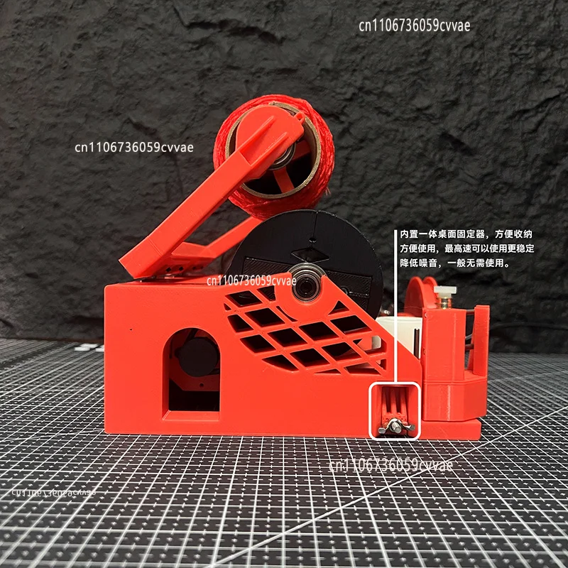 Portable Mini Yarn Winder with Length Calculator & Weight Detection Desktop Electric Yarn Rewinder for Precision Winding
