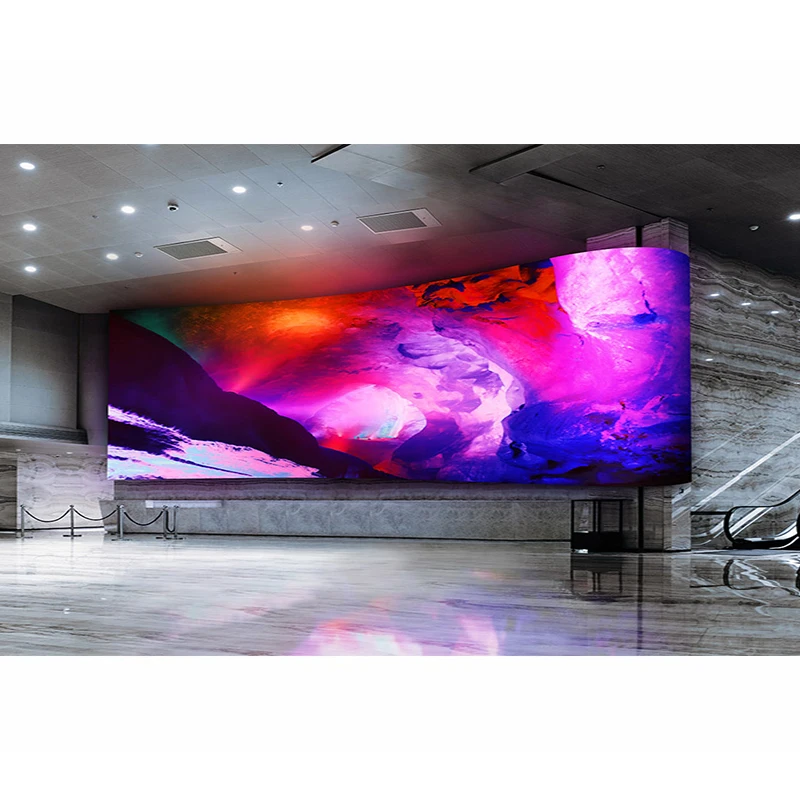 Hot Sale New Design Flexible LED Screen Display Special Shape P3.91 P2.5 P4 LED Flexible Modules Factory