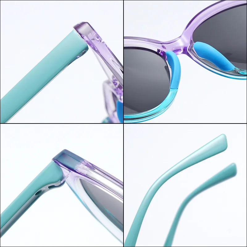 Kids Polarized Sunglasses Lightweight Fashion Sun Glasses For Kids Uv400 Children Sunglasses Flexible Children Polarized Eyewear