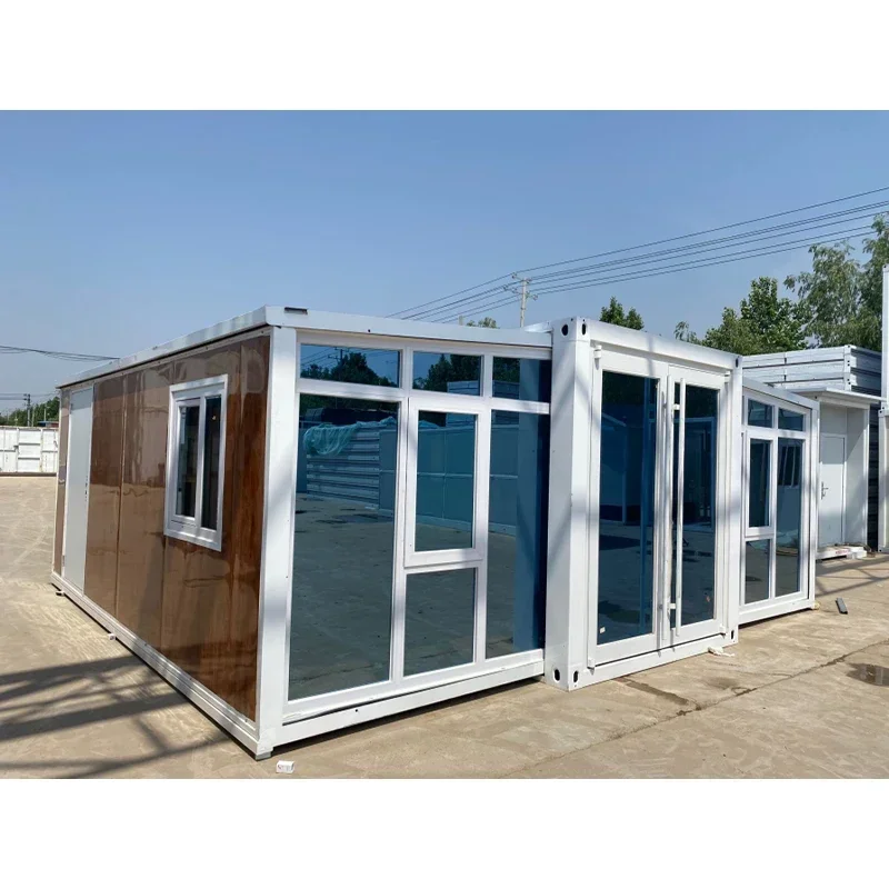 Container House Back Yard 20FT 40FT Luxury 3 Bedroom Modular Prefab Prefabricated Expandable Container House