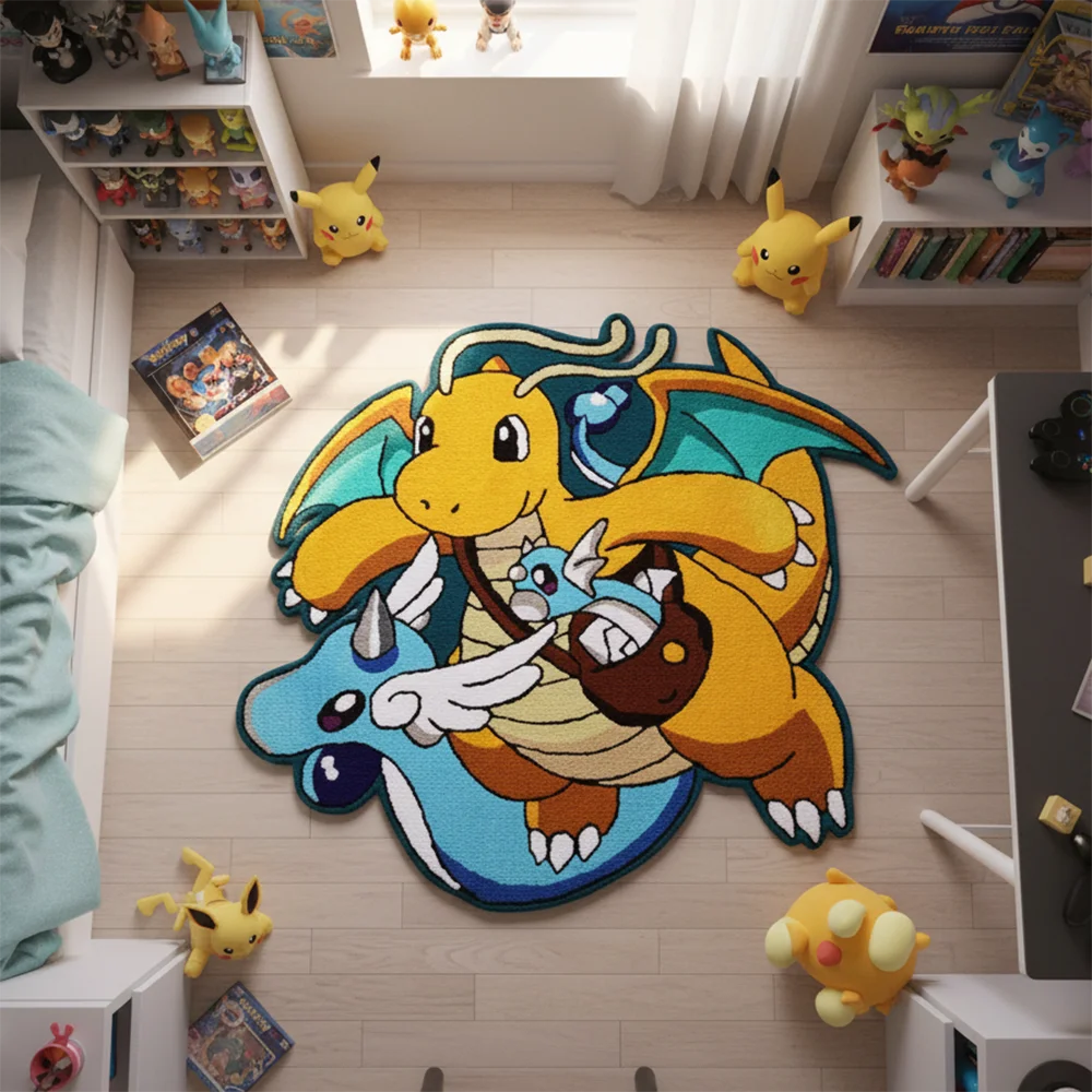 Cartoon Pokemon Blanket Dragon - Accessories For Your Gaming Room 评论和价格
