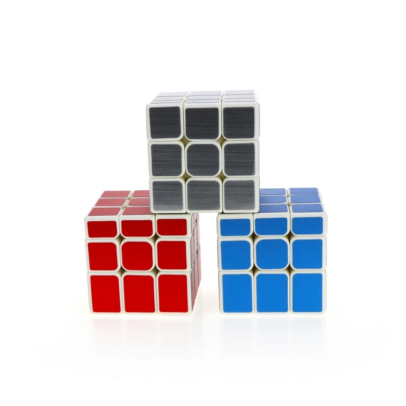 Yongjun YJ 3x3 Cube Ice Brushed สติกเกอร์ Inequality Magic Cube 3x3x3 ของเล่นเพื่อการศึกษา