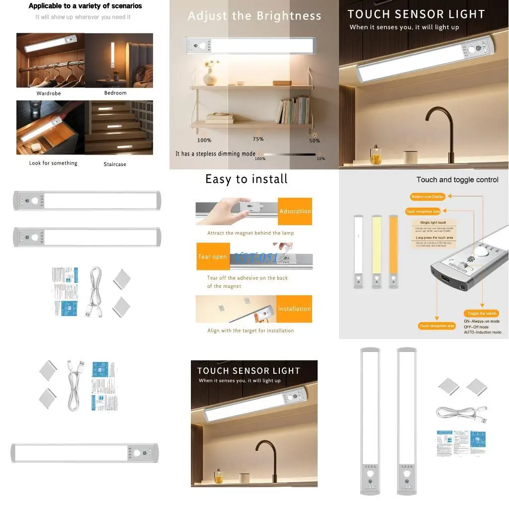 

E15A 32CM Brightened Club Equipped Motion Detecting And Three Stage Light Adjustment