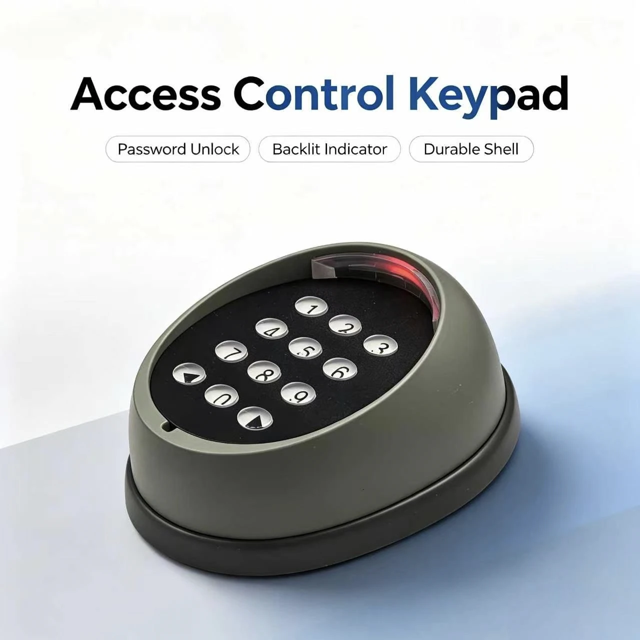 Wireless Door Keypad Lock, Easy Installation, Improved Security, Heavy Duty Entrance Door Keypad for Electric Chicken Coop Doors