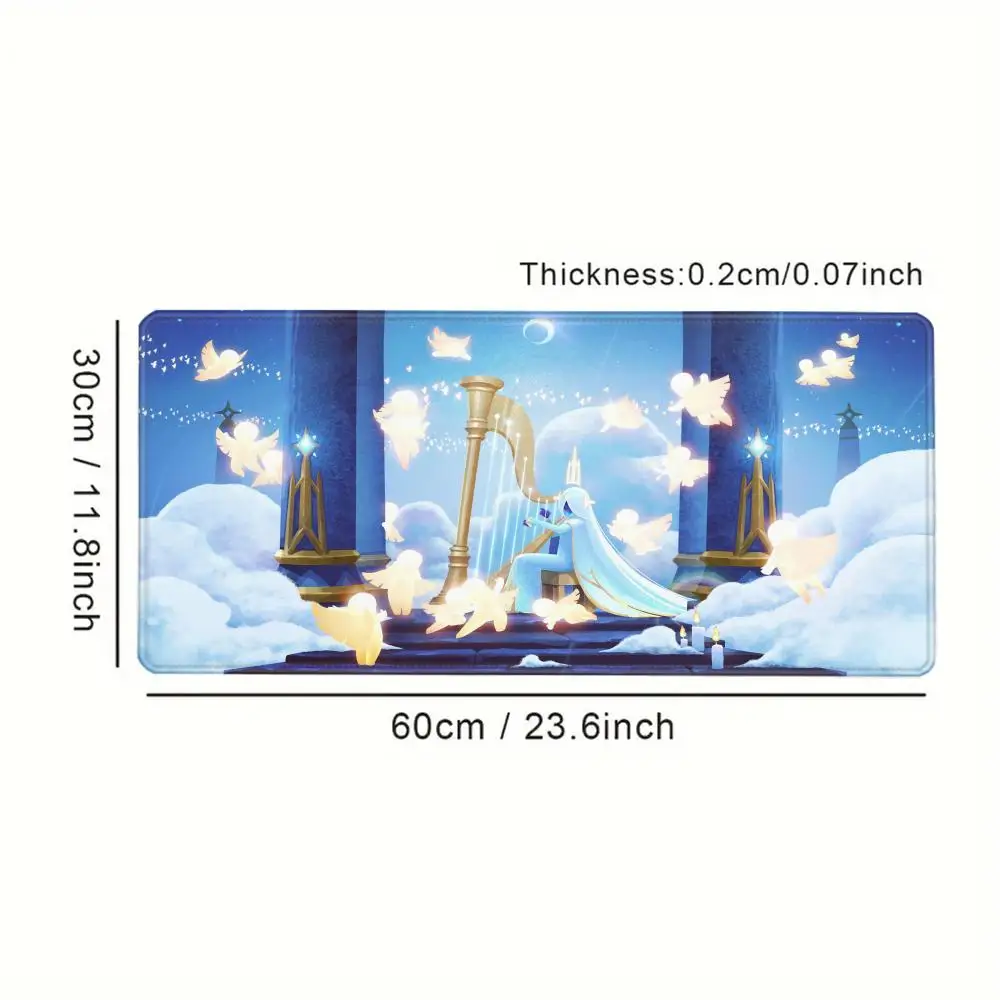 

Game S-Sky Children of the Light Mousepad Mouse Mat With Pad gaming accessories Prime Gaming XXL Keyboard Pad Stitch Padding Mat