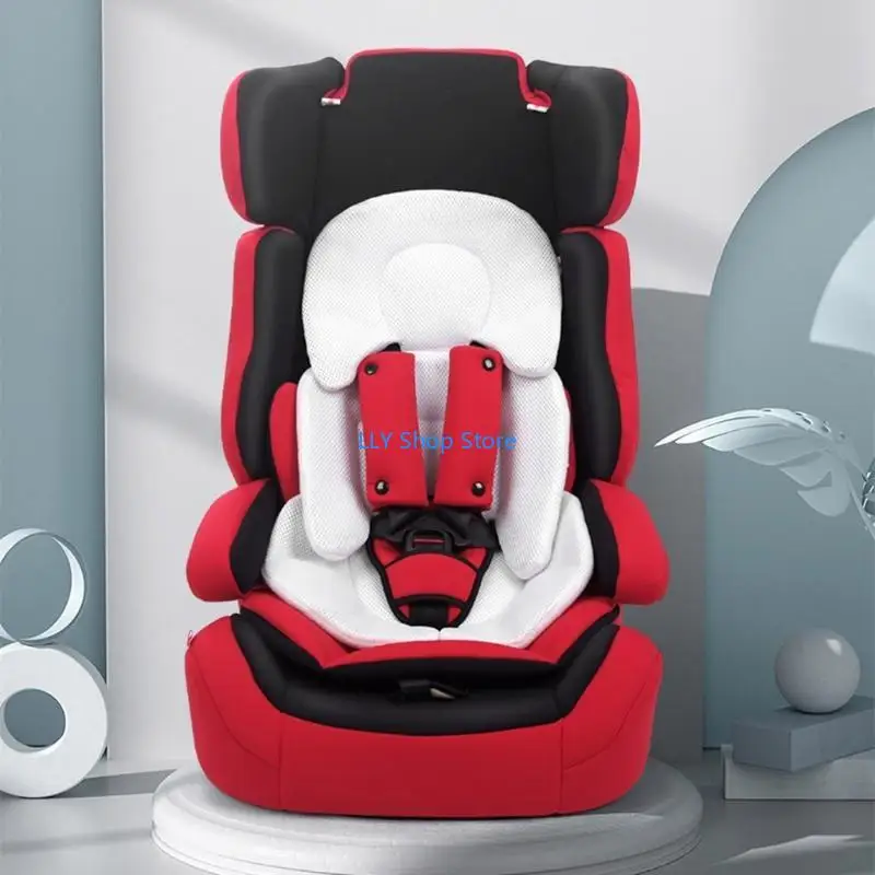 T8UD Bantal Kereta Dorong Bayi Bayi untuk Sisipan Tempat Duduk untuk Bantal Penopang Kepala Badan Kasur Termal Kereta Bayi