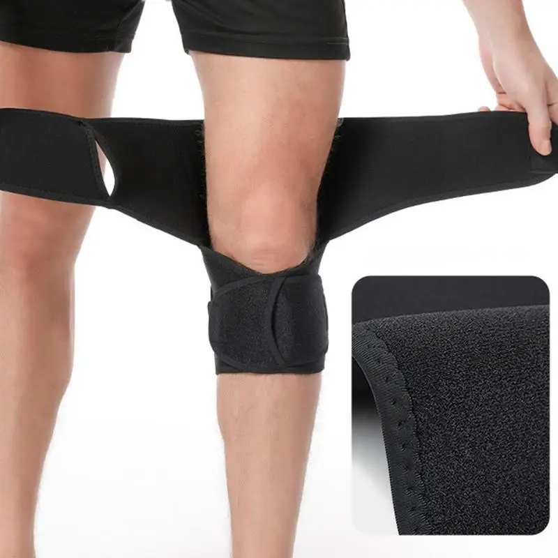 Knee Protection Booster Power Support Knee Pads Powerful Rebound Spring Force Sports Pain Relief Adjustable Spring Knee Brace