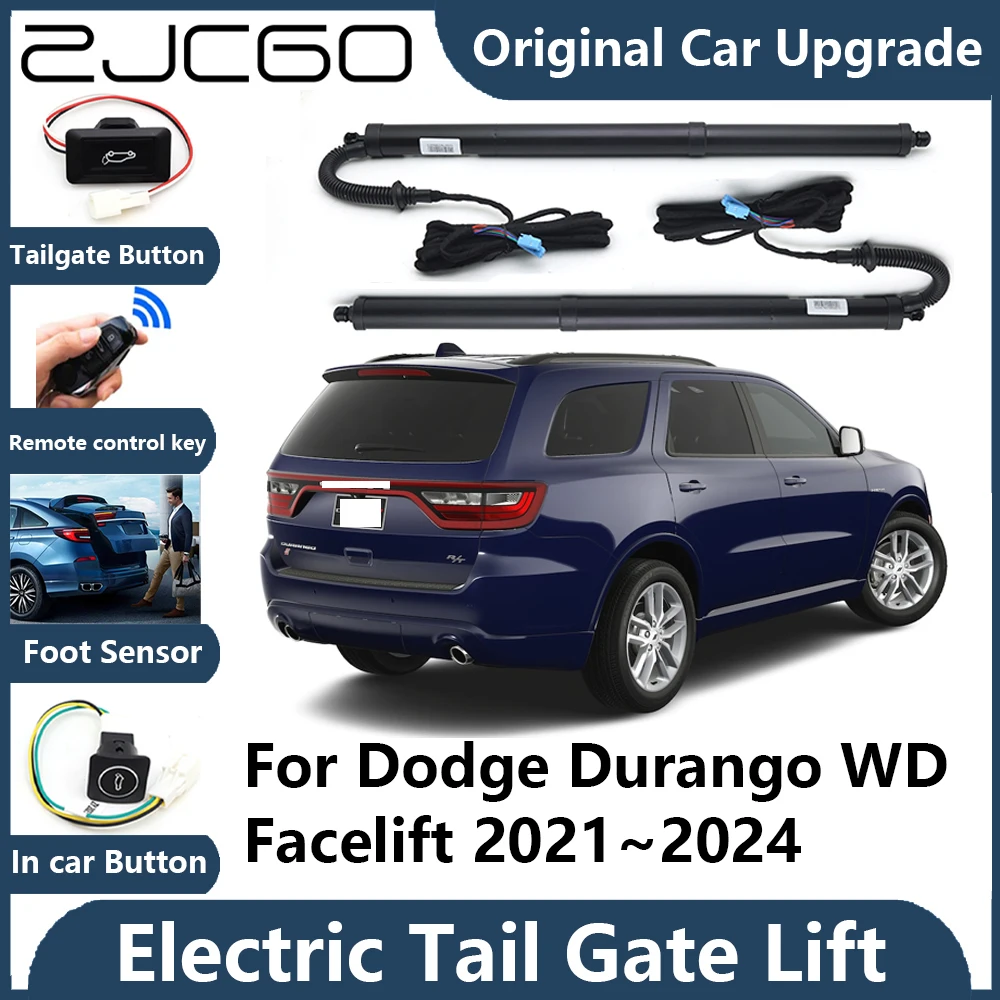 

For Dodge Durango WD Facelift 2021~2024 Tailgate Electric Tail Gate Lift Prop Support Vehicle Power Rear Door Liftgate Strut