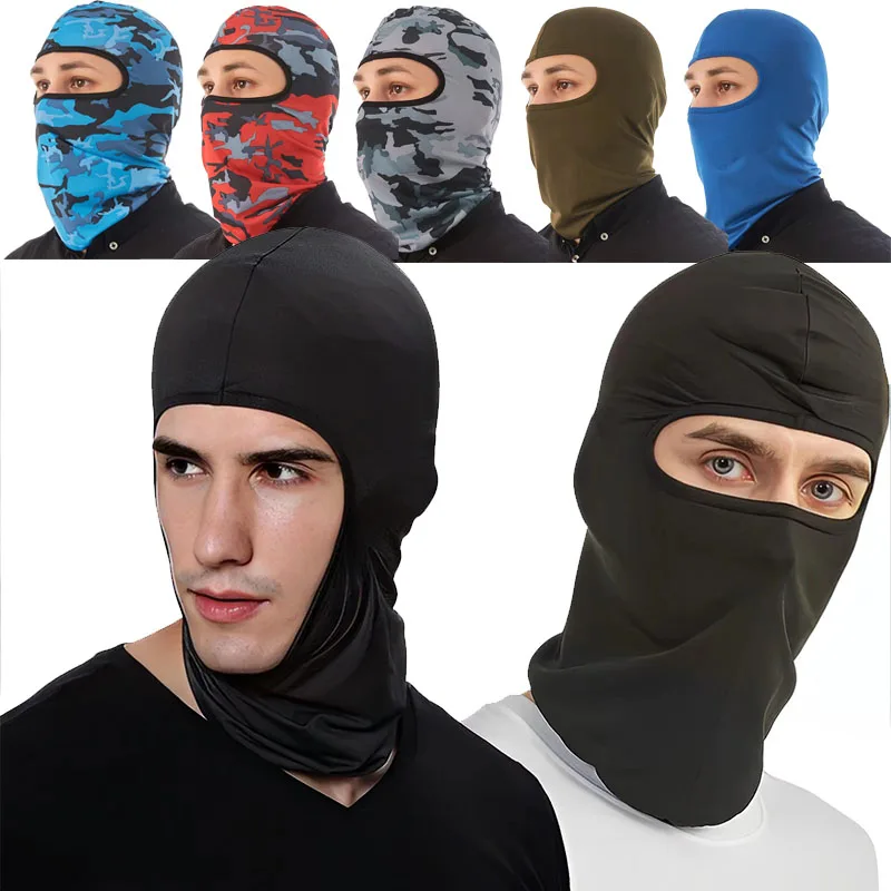 

1/2PCS Motorcycle Face Mask, Bicycle Full Set Face Mask, Ski Neck, Summer Sun Protection, Ultra Ultraviolet Protection