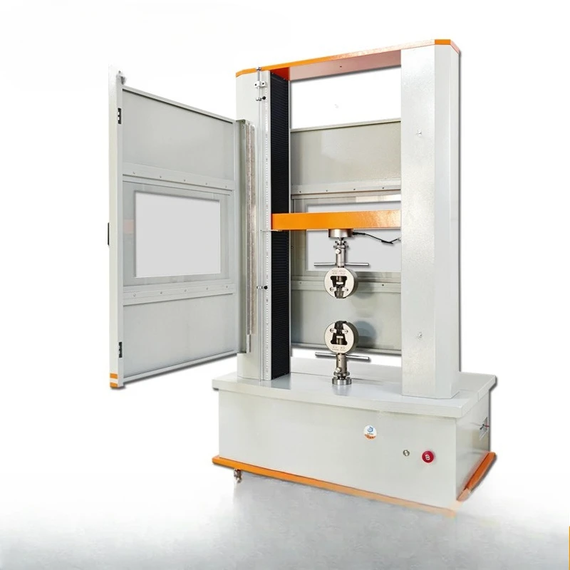 

Stainless steel plate tensile strength testing machine 50KN computer measurement and control rubber tensile testing