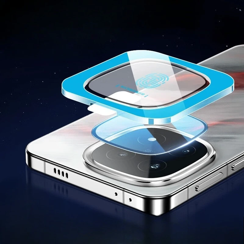 

Full Glue Camera Protectors for Vivo iQOO 15 13 Z10 Turbo Pro Tempered Glass Lens Cover Locator Installation