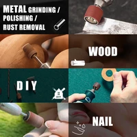 CMCP Sanding Drum Set Grit #80 #100 #120 Dremel With Sanding Mandrels Sanding Bands For Dremel Rotary Tools Abrasive Tools 6