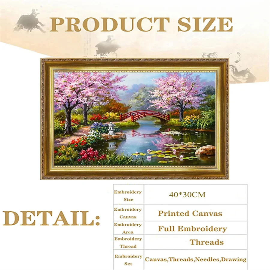 Dream Home New Style diy Art crafts for adults stamped cross stitch kit knitting and needlecraft embroidery sewing joy sunday - view 3