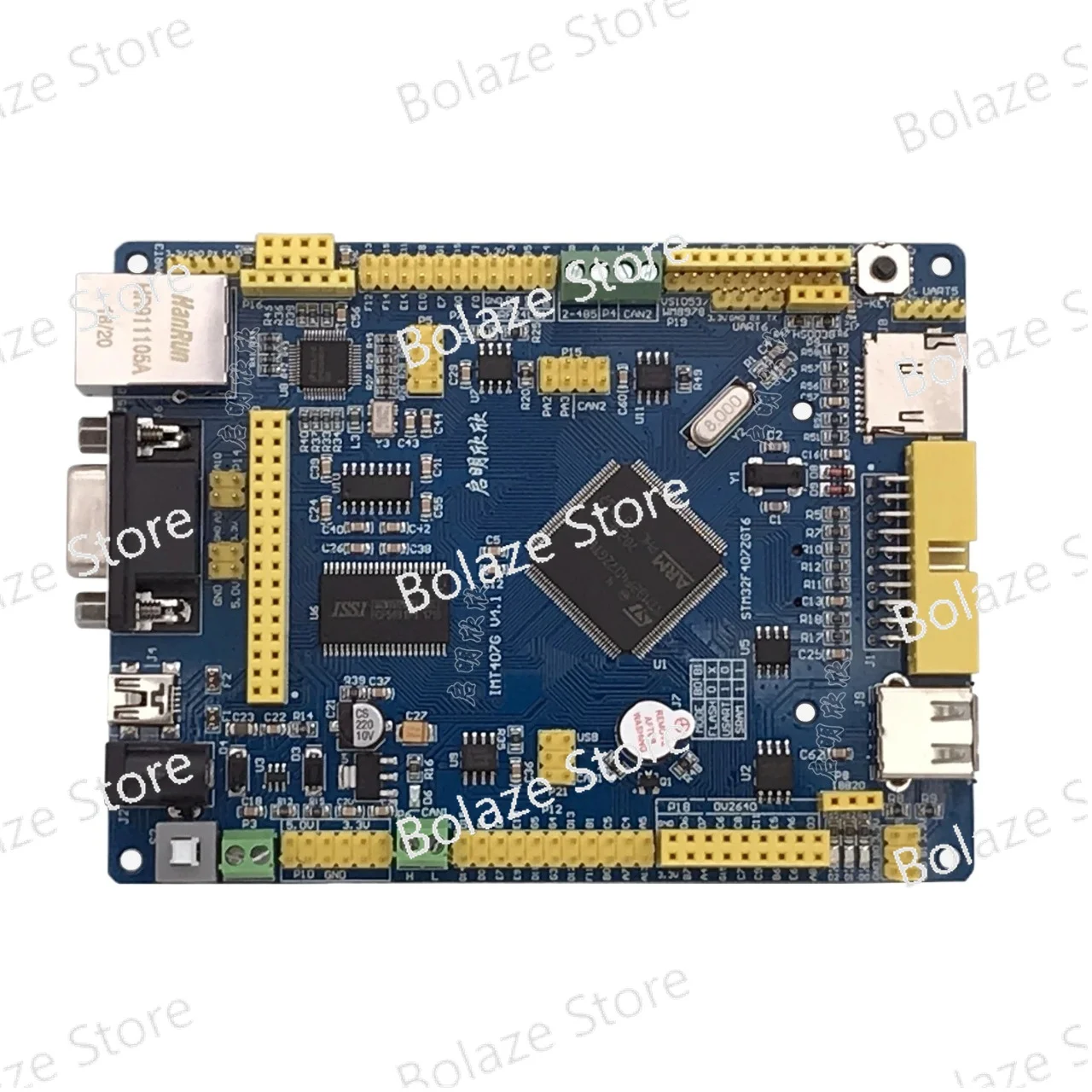 Iot port dual Bluetooth Wifi485, STM32F407ZGT6 development board microcontroller Industrial control board