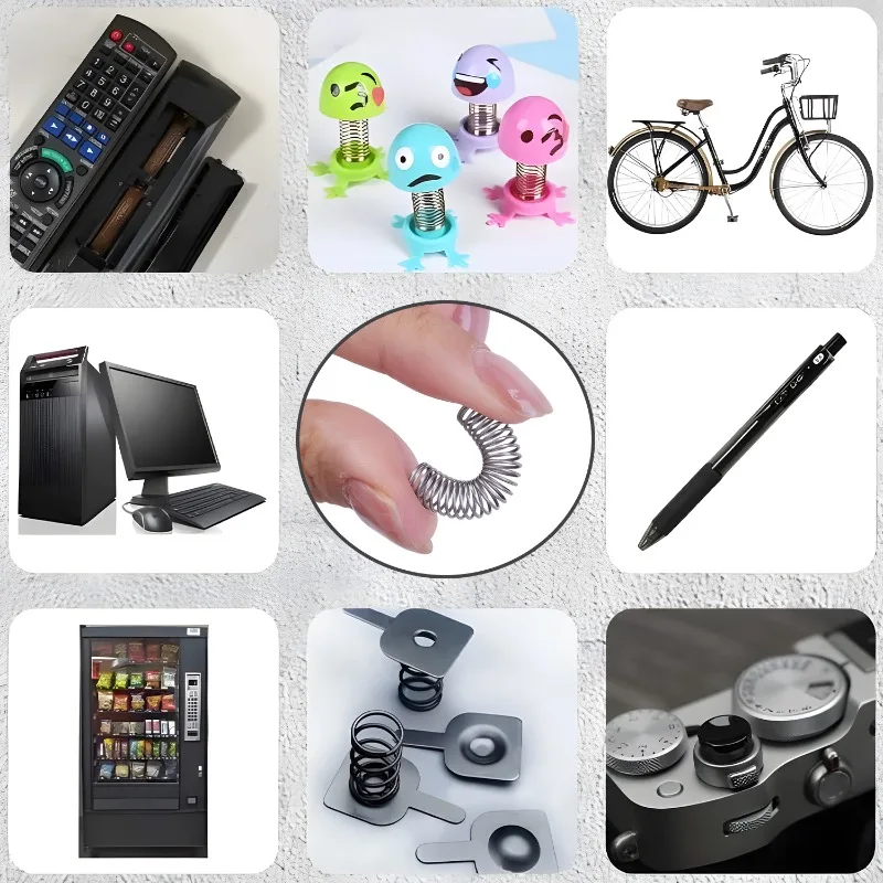 Wholesale Assortment Compression Spring Assortment Stainless Steel Torsion Springs Mechanical Repair Springs Hardware Supplies