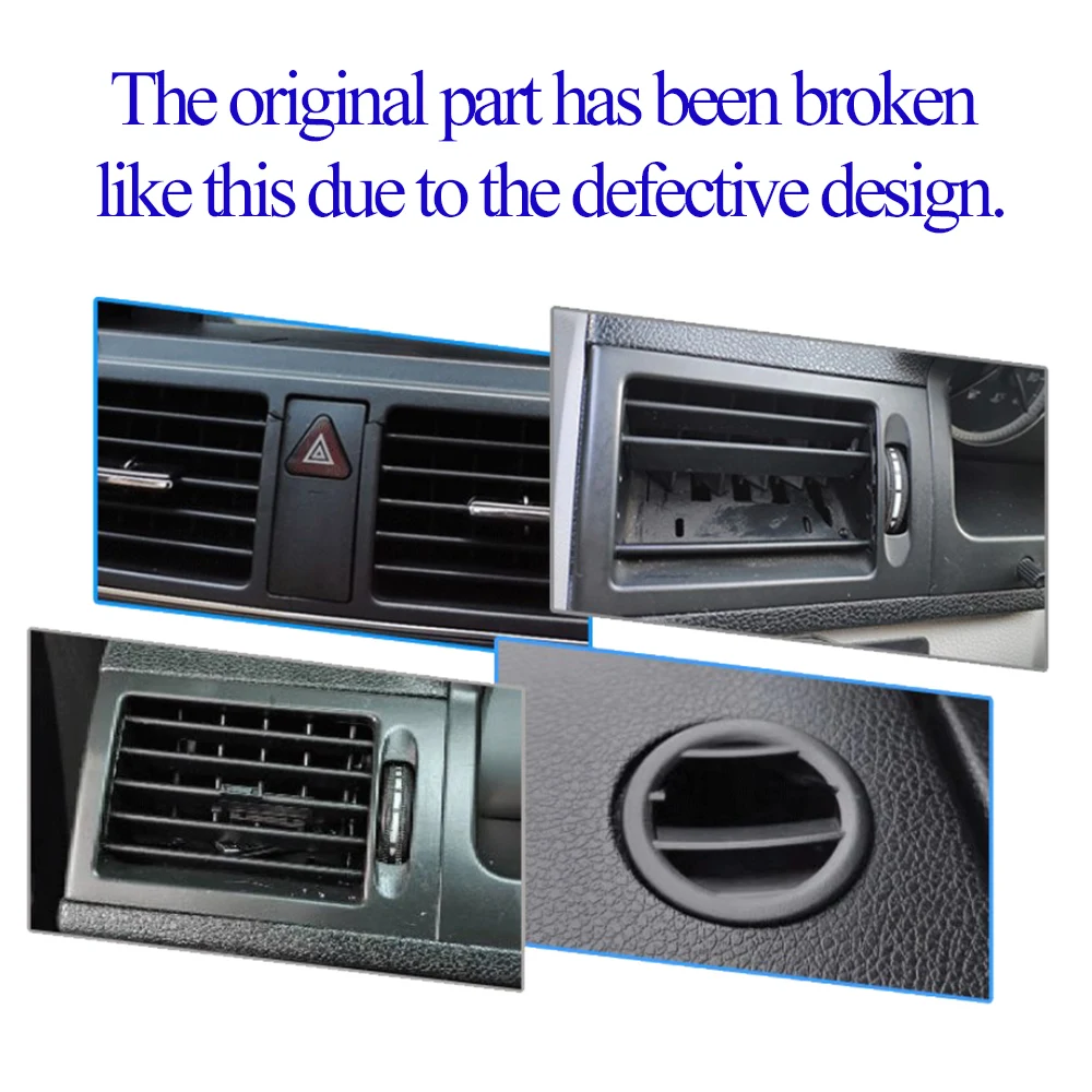 LHD RHD W204 Airconditioning AC Vent Grille Outlet Cover Panel Voor Mercedes Benz C Klasse 180 200 220 230 260 300 350 2007-2011