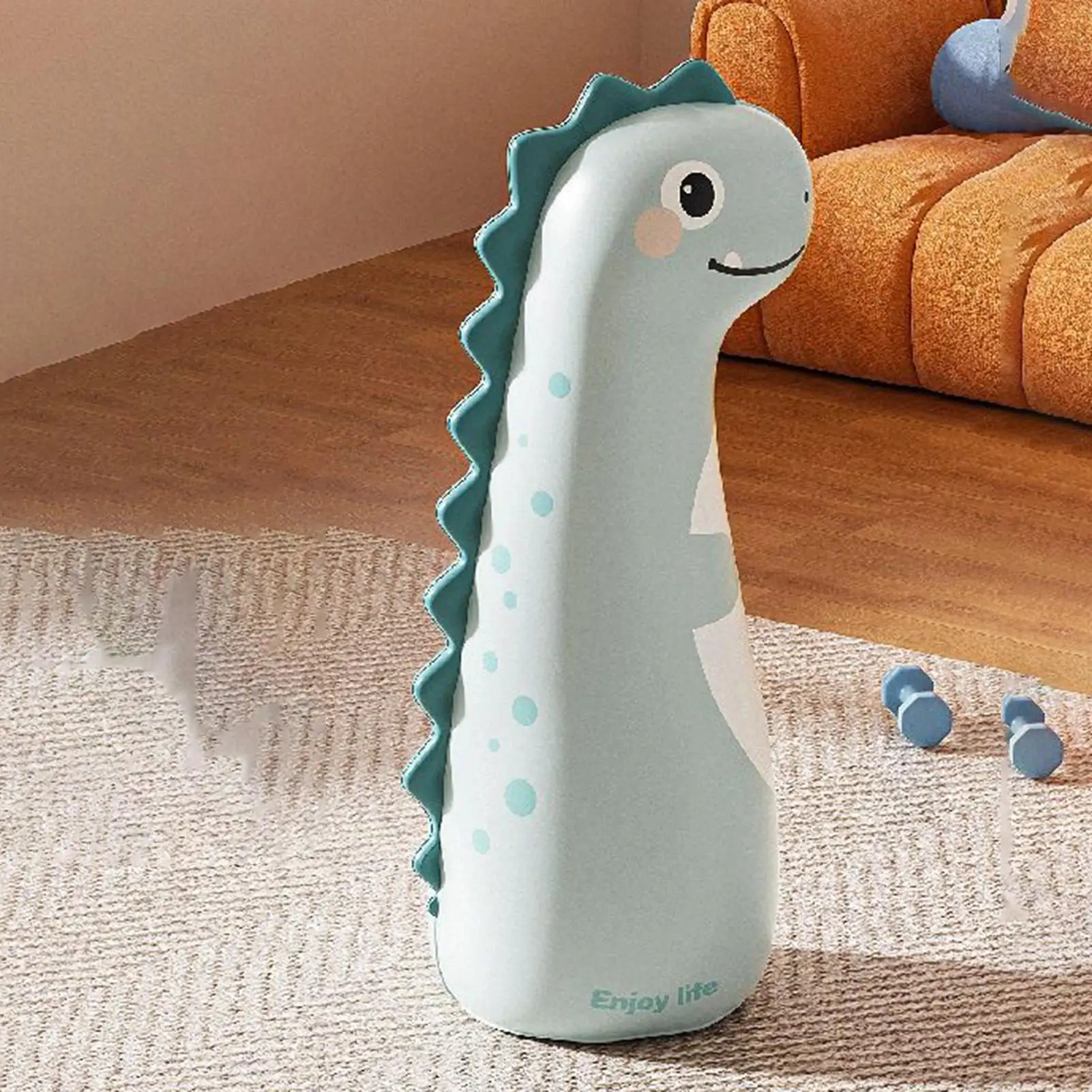 أطفال اللكم حقيبة نفخ 47 بوصة نفخ معدات الملاكمة مع قفازات ومضخة الأطفال الإجهاد الإغاثة اللكم الرمل