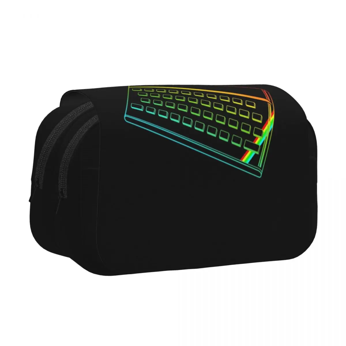 

Кожаный пенал-футляр ZX Spectrum с жестким корпусом, большой вместимости, для мальчиков и девочек, подарок