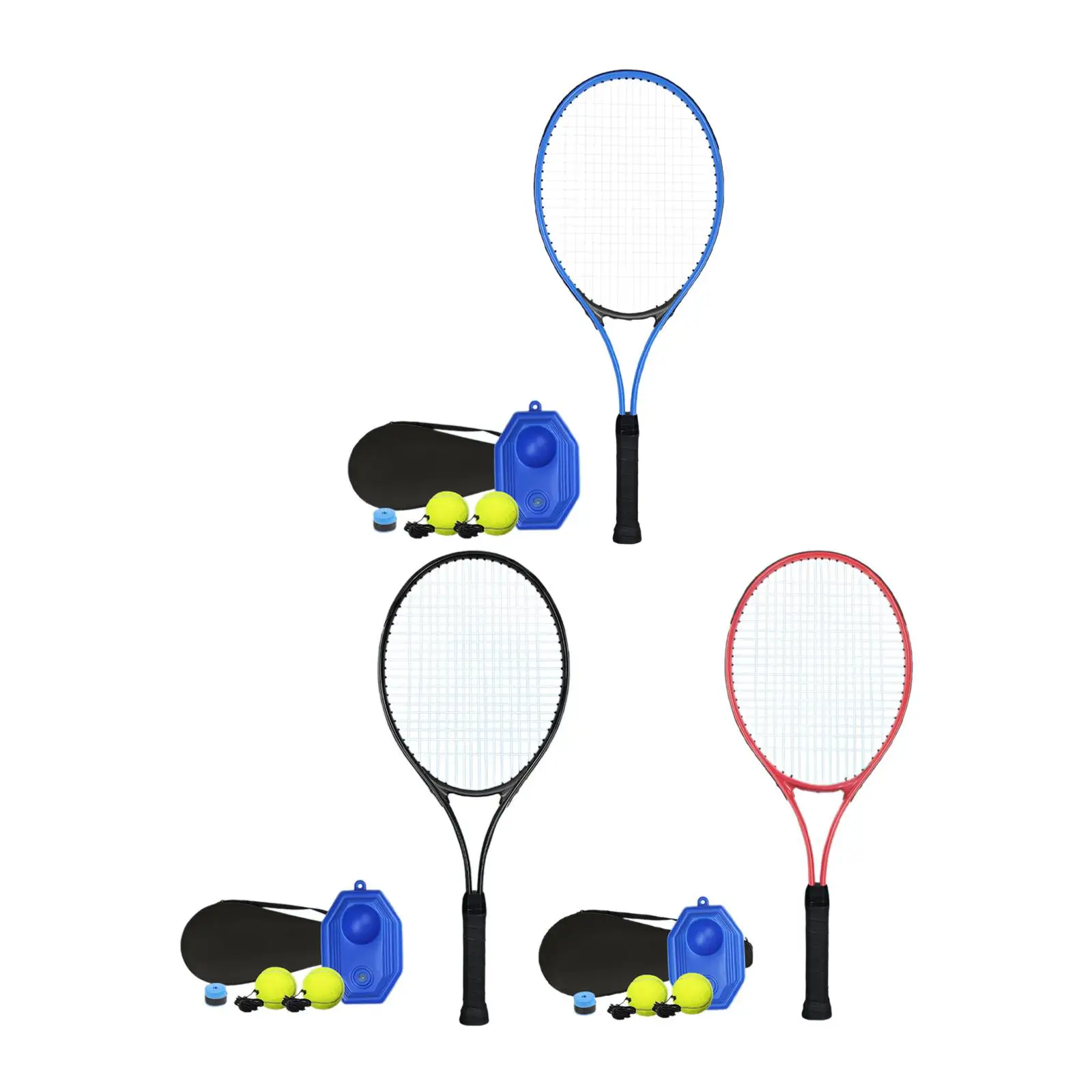 Solo Tennis Trainer Solo Tennis Training Aid Professional Garden Tennis Training Device Self Practice for Women Men, Beginner