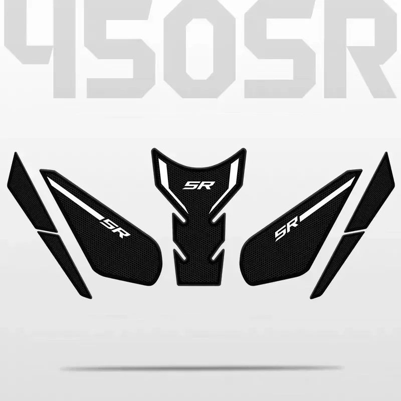 Motorcycle rubber fuel tank decorative protective sticker pad, colorful film, multiple styles available for selection