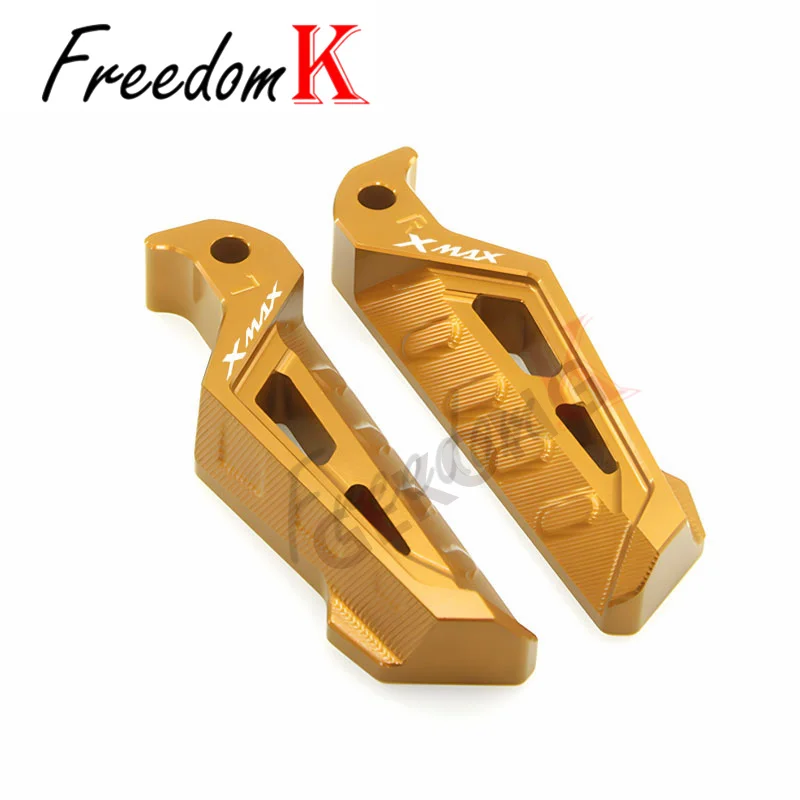 오토바이 부품 뒷페달 승객 발 발받침 페그, 야마하 X MAX XMAX 300 125 250 400 NMAX155 NMAX 155 XMAX300 XMAX250 용