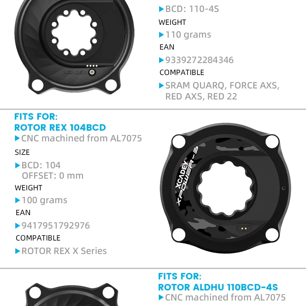 Potenciómetro de araña XCADEY X-POWER – Shimano, SRAM, ROTOR y Easton Potenciómetro de araña XCADEY X-POWER – Shimano, SRAM, ROTOR y Easton