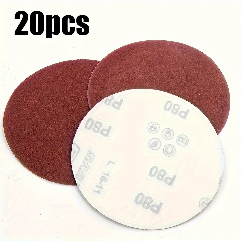 

20 4-дюймовых шлифовальных кругов разных размеров 60-1000, подходят для шлифовки и полировки, шлифовальных машин, вращающихся инструментов.