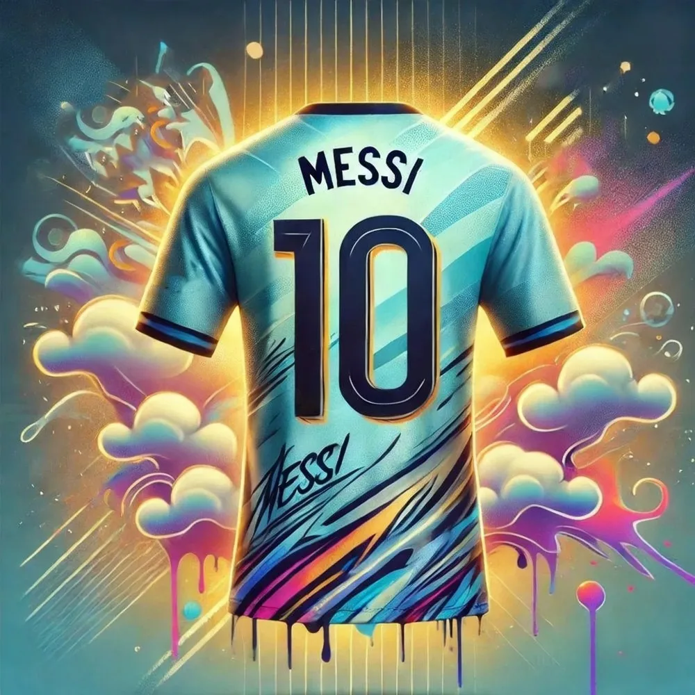 26 Messi No.10 Fan Football Jersey Men Women Children T-shirt Summer Daily Outdoor Sports Breathable Casual Street Short Sleeve