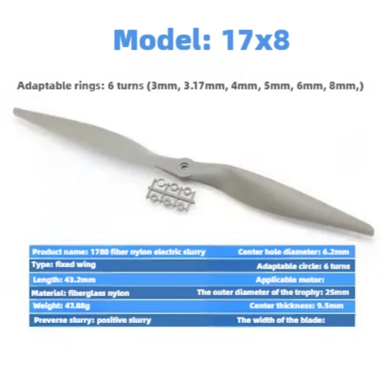Original Gemfan RC Propeller Set für Modellflugzeug – 6x4 7x5 8x4 8x6 9*4,5 9x6 10x7 10x5 11x7 12x6 12x8 13x6,5 Hochleistungsfähig