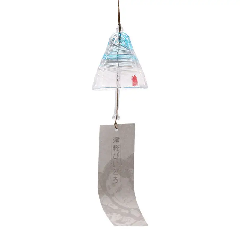 Handmade stained glass wind chimes, cherry blossoms, sea breeze, rainbow, Japanese wind chimes pendant gift.
