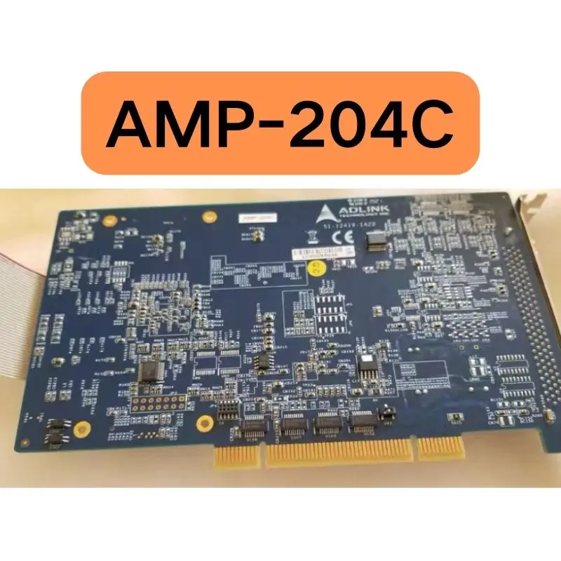 The second-hand AMP-204C pulse motion control card tested OK and its function is intact