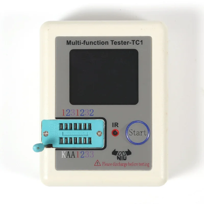 

High-Speed Transistor Tester LCR-TC1 Diodes Transistor TestESRFull Color Screen Graphic Display Finished Product