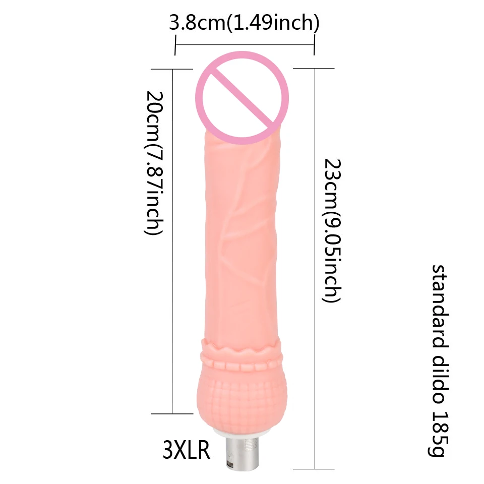 BUXP-Machine Sexuelle d'Entrée de Gamme 3XLR, Accessoire à 3 Broches, Extension de Gode, Tube à Ventouse, Produits Sexuels pour Femme et Homme