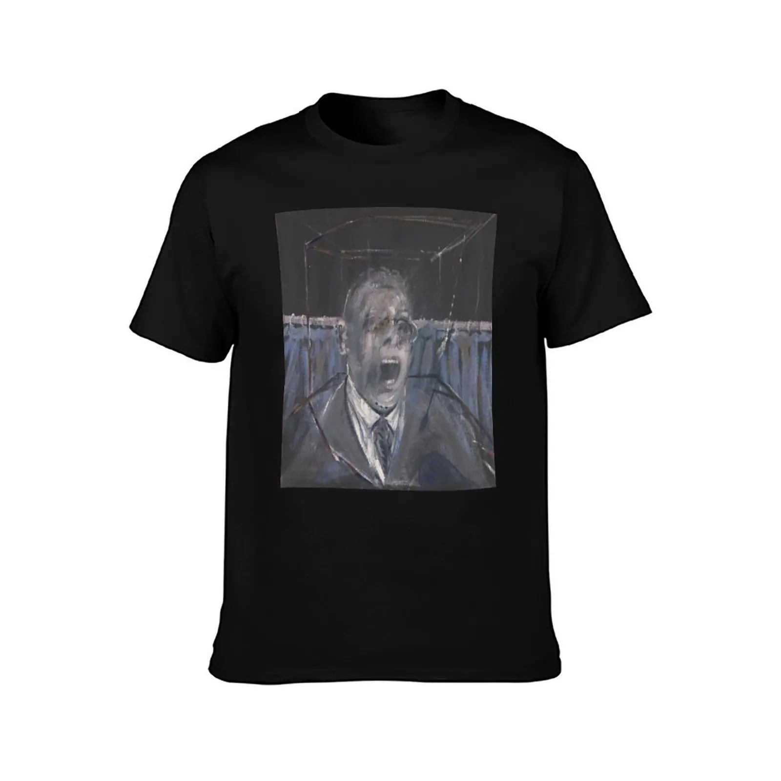 Francis Bacon T-Shirt Novelty Print Casual Tee Shirt T-Shirt