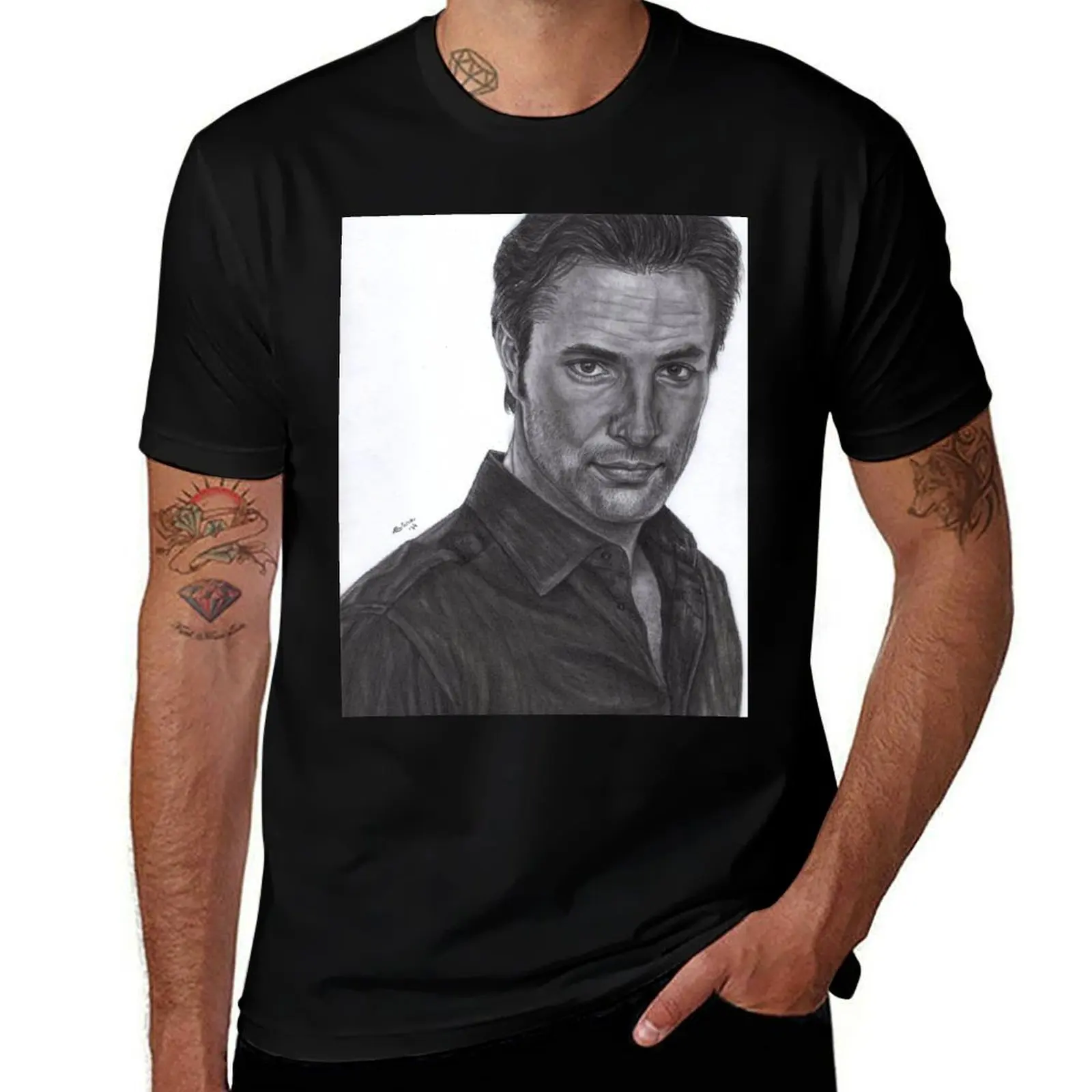 

Victor Webster T-Shirt Summer Casual Loose T-Shirt