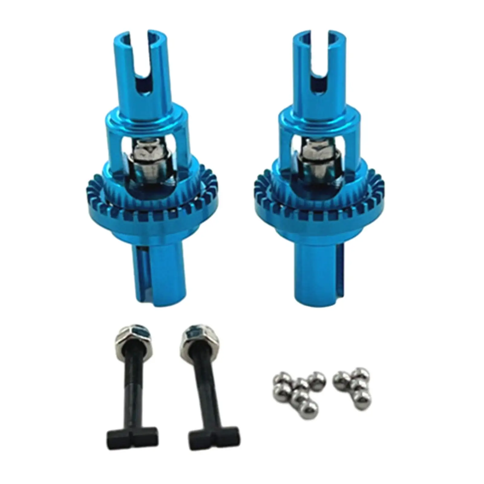 2x Front and Rear Metal Differential 28T Diff Gears Strong Accessory for Wltoys 1/28 284161 284131 284010 K989 K969 RC Model Car