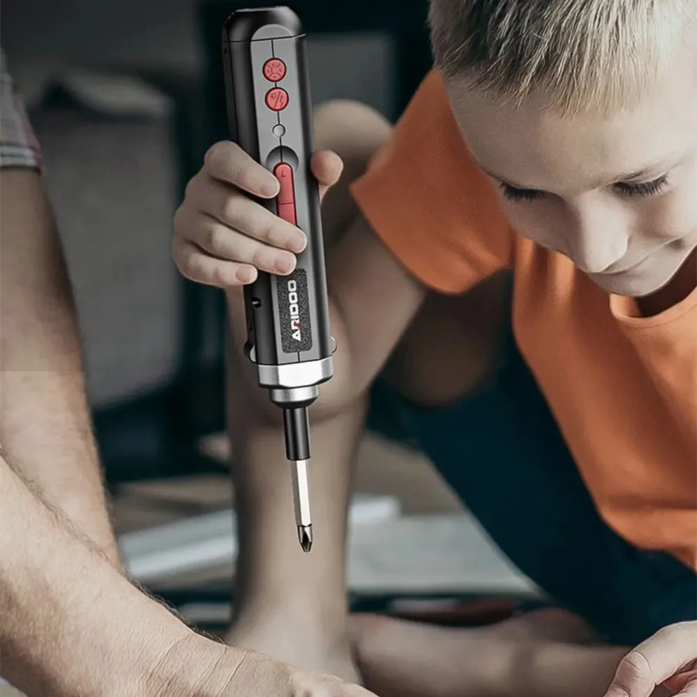 مجموعة مفكات براغي كهربائية لاسلكية مطورة، مجموعة أدوات منزلية متعددة الوظائف، محرك مثقاب كهربائي قابل لإعادة الشحن مع ضوء LED