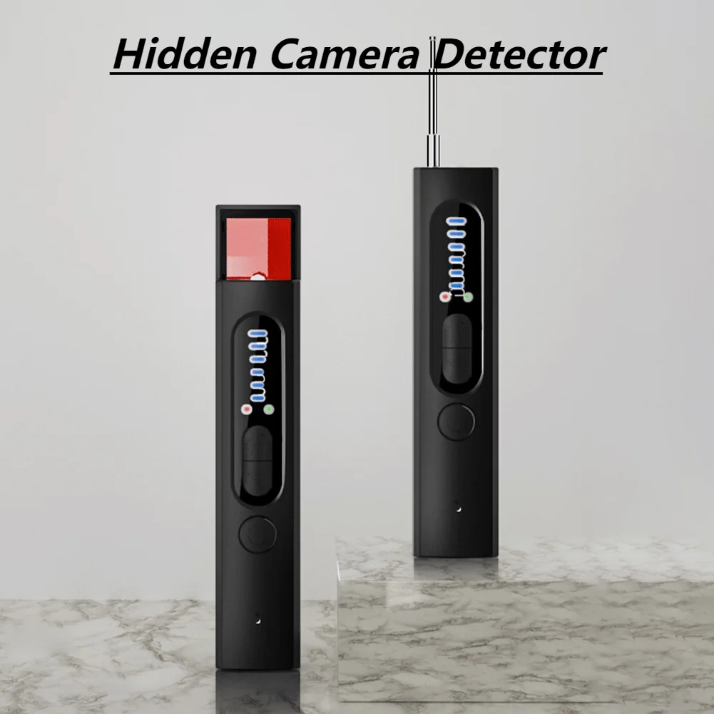 Hidden Camera Detector X13 Anti Eavesdropping Tracking Infrared Alarm Anti-Spy Wireless Signal Detector Bug Signal Detector