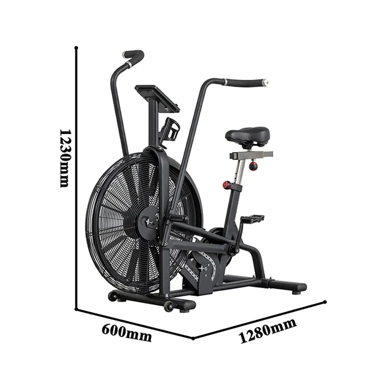 Bicicleta de aire para uso doméstico, máquina de Cardio, equipo de Fitness, bicicleta de ejercicio profesional