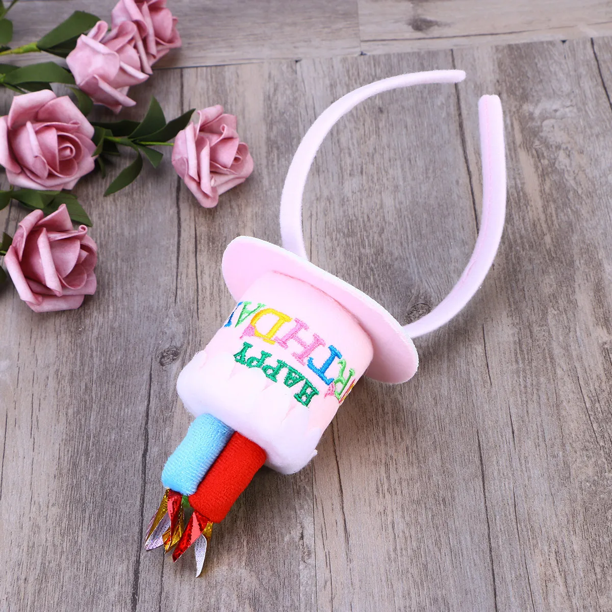 

Cake for Women Party Hair Cake Headwear Hoop Birthday Hat Christmas Halloween Accessories