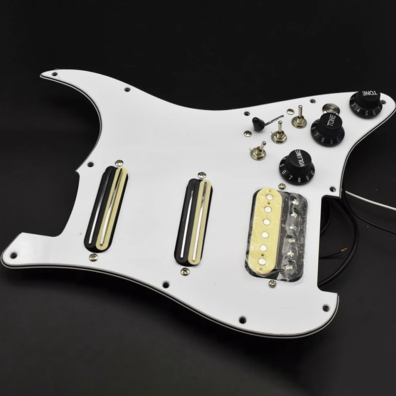 Electric Guitar Pickguard Pickup Wiring Loaded Prewired Pickguard Guitar Pickguard Scratchplate Pickup Assembly-AD23 - view 2