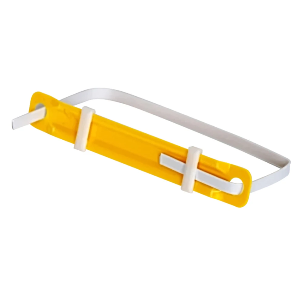 50pcs/box 5548 Colorful 2 Holes Plastic Paperclip Paper Document File Clip Binding Clip Stationery Office School Supplies
