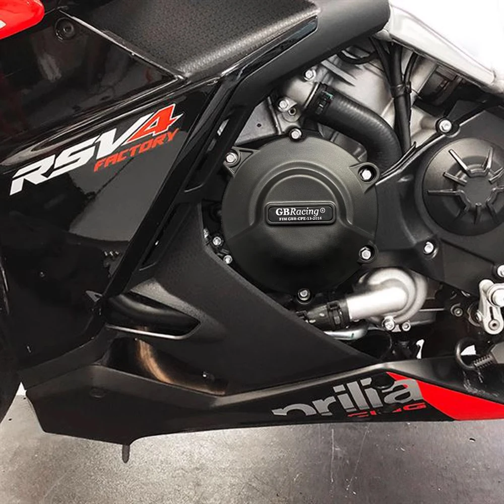 GBRacing untuk Aprilia TUONO V4 RSV4 2021 2022 2023 Aksesori Pelindung Penutup Kopling Penutup Mesin