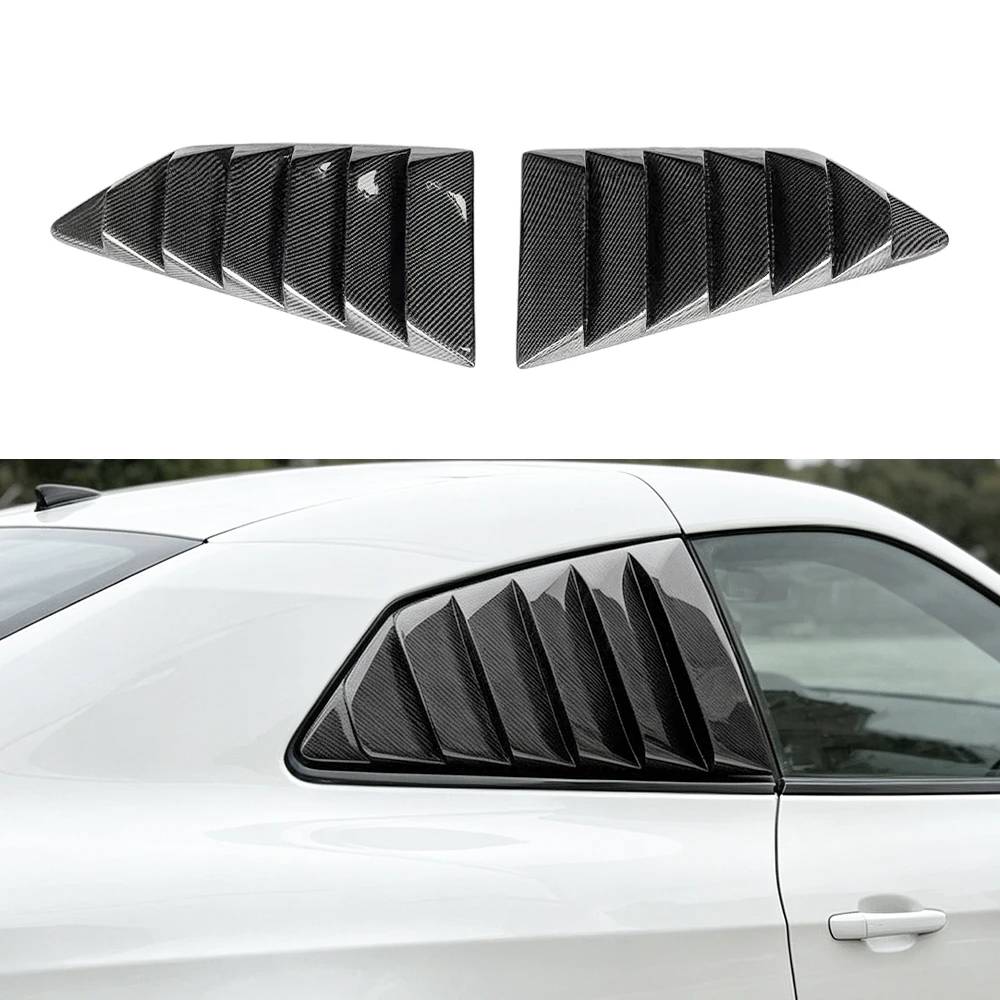 New Arrival Carbon Fiber TS Style Rear Side Window Blinds for Nissan GTR R35 Side Louvers
